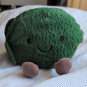 Green Plush Toy for Small Pets